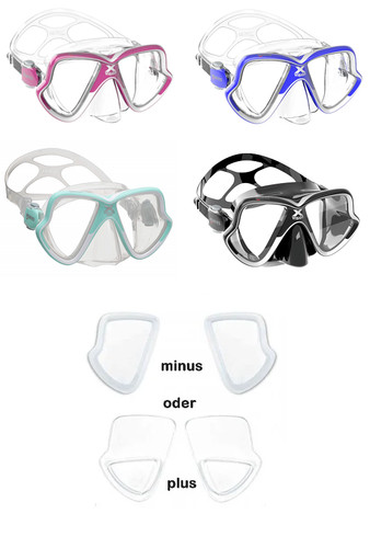Mares vision mid 0 masque - x-vision, 2.0