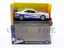 JADA TOYS 1/32 - NISSAN SKYLINE GTR R34 - BRIAN FAST AND FURIOUS 97184S