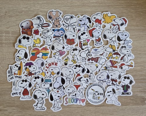 Lot autocollants snoopy - lot,