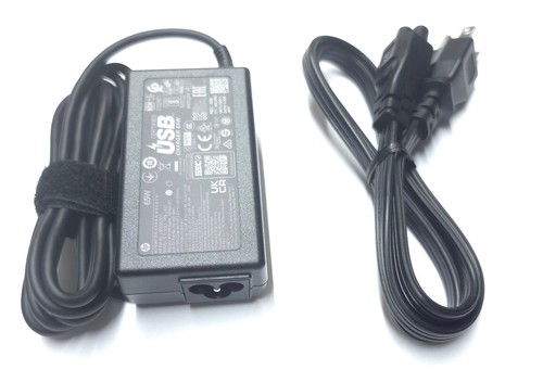 New genuine 65w usb adapter - usb-c,