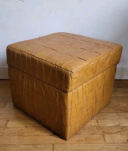 Ancien pouf model patchwork - ancien,