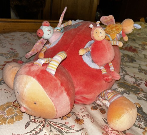 Doudou coccinelle peluche - doudou,