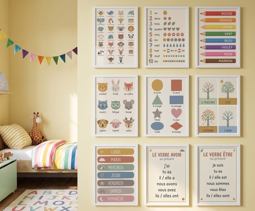 Poster enfant affiche - affiche, a4