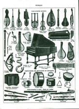 Antique 1959 Book Music Document