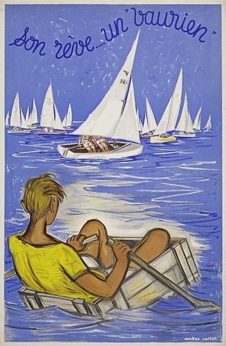 Affiche poster bateau paquebot - poster,