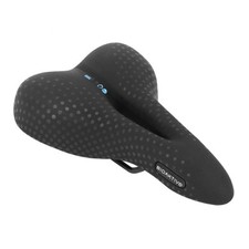 SELLE SAN MARCO BIOAKTIVE TREKKING OPEN GEL MIXTE NOIR RAIL ACIER 460g