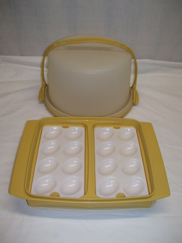 Vtg tupperware deviled egg - 2,