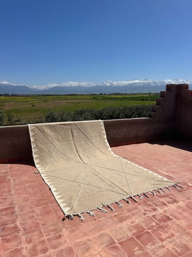 Grand tapis berbère zanafi - berbère,