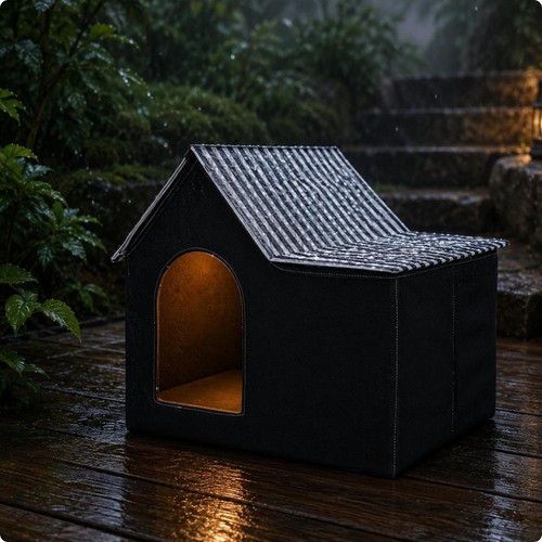 Maison pliable pour animaux - , de