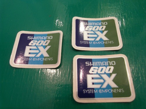 Autocollant shimano 600ex - autocollant,