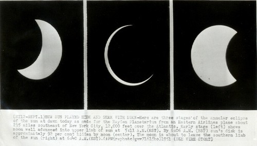Eclipse solaire 1951 - eclipse, hayden