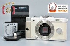 PENTAX Q White 12.4 MP Digital Mirroless Camera [Near Mint]