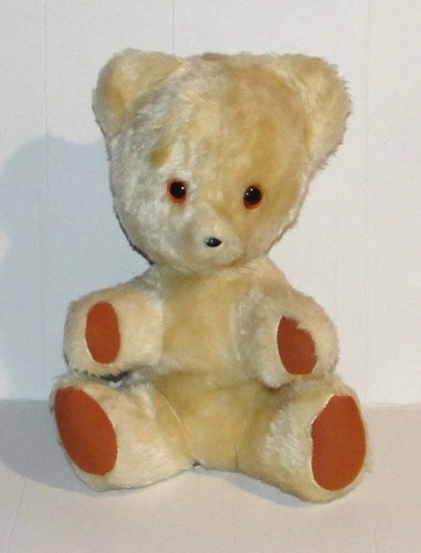 Peluche ours crème vintage - ours,