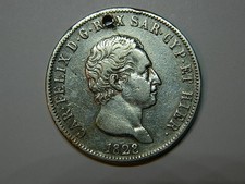 Pièce 5 Lire Charles Félix