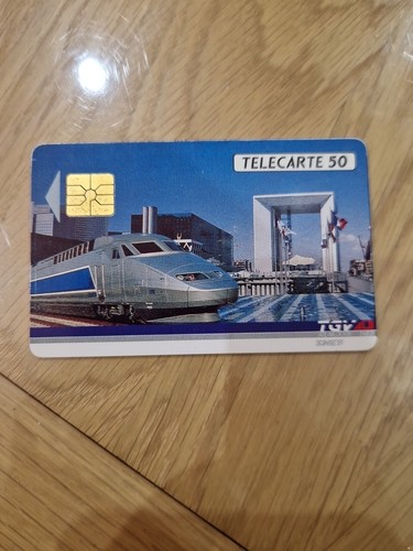 Télécarte privée d232 tgv - télécarte,