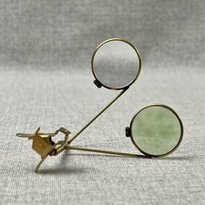 Vintage Bausch & Lomb Watchmaker's Loupe 4x & 7x Magnification Clip-On Glasses