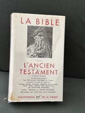 La Bible : L'ancien Testament  Bibliotheque de la Pleiade French 1956