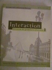 Interaction: Revision De Grammaire Francaise Instructor's Annota
