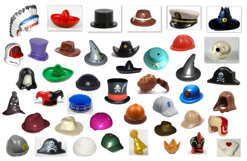 Lego hat shop minifigure - lego,
