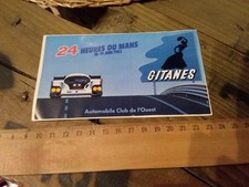 Ancien autocollant 24 h heures