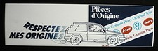 Ancien Autocollant -