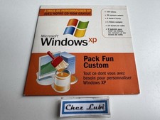 CD-Rom Microsoft Windows XP Officiel - Pack Média Fun Custom (Mise À Jour) - PC