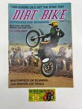 DIRT BIKE MAGAZINE JANUARY 1973 PENTON 125 OSSA 250 MX VINTAGE