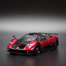 Modèle Réduit De Voiture Pagani Zonda Cinque Super Car Rosso Dubai 1/64