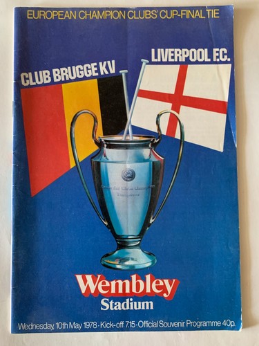 Programme final european cup - programme,