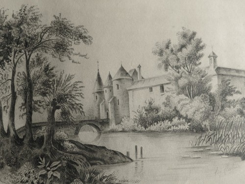 Ecole francaise xix dessin - francaise,