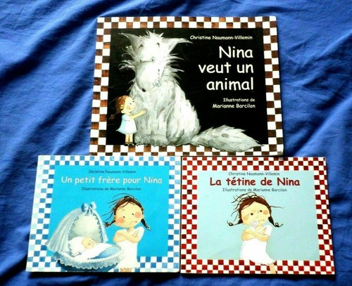 Lot livres nina - de,