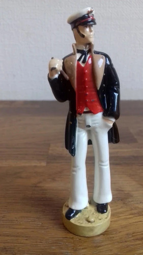 Figurine metal corto maltese - metal,