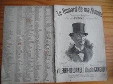 PARTITION LE HOMARD DE MA