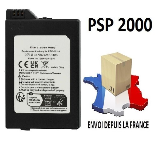 Batterie pour sony psp - pour, 2000