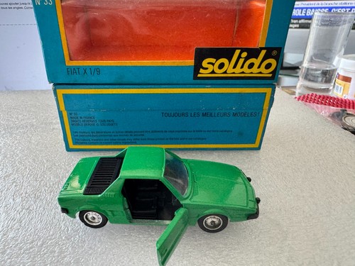 Solido fiat 9 - 1/43, vert