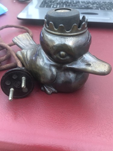 Rare bronze ancien allume - ancien,