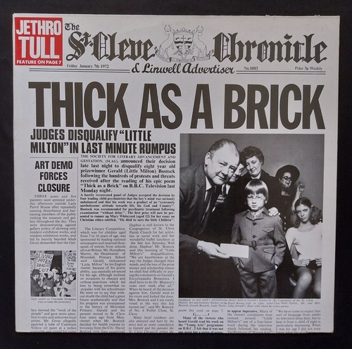 Jethro tull thick brick - tull, brick"