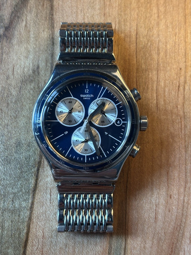 Swatch irony chronograph - swatch, date