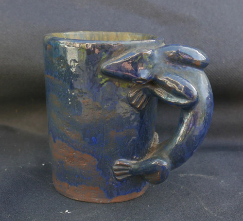 Mug salamandre terre cuite - en,