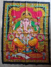 Ganesh Indian Batik Hanging