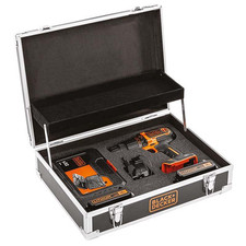 Perceuse Visseuse Lithium BLACK+DECKER 18V BDCHD18B2F-QW Avec Accessoires