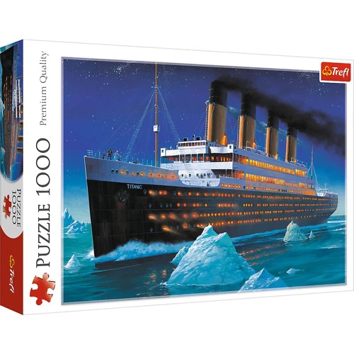 Titanic puzzle paquebot 1000 - titanic, puzzle,