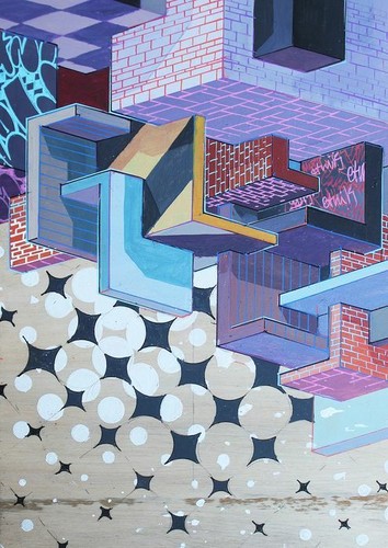 Etnik peinture sur - etnik, -peinture