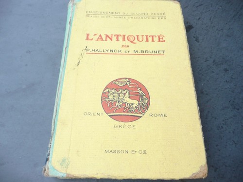 Ancien livre école - d'école,