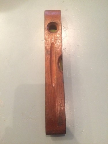Vintage stanley wood torpedo - vintage,