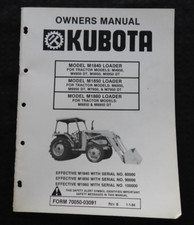 Kubota Tracteur M1840 M1850