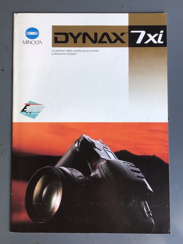 Brochure minolta dynax 7xi - brochure,