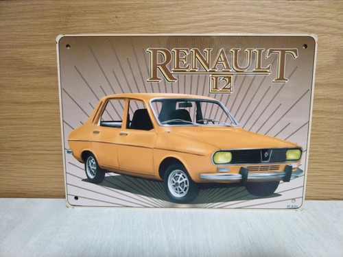 Plaque decorative renault - decorative,