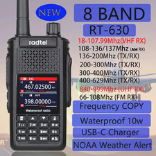 RT-630 Waterproof 8 Bands