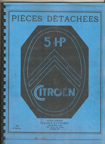 Catalogue piéces pour citroen